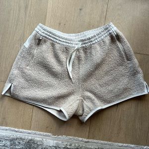 Outdoor voices mega fleece shorts